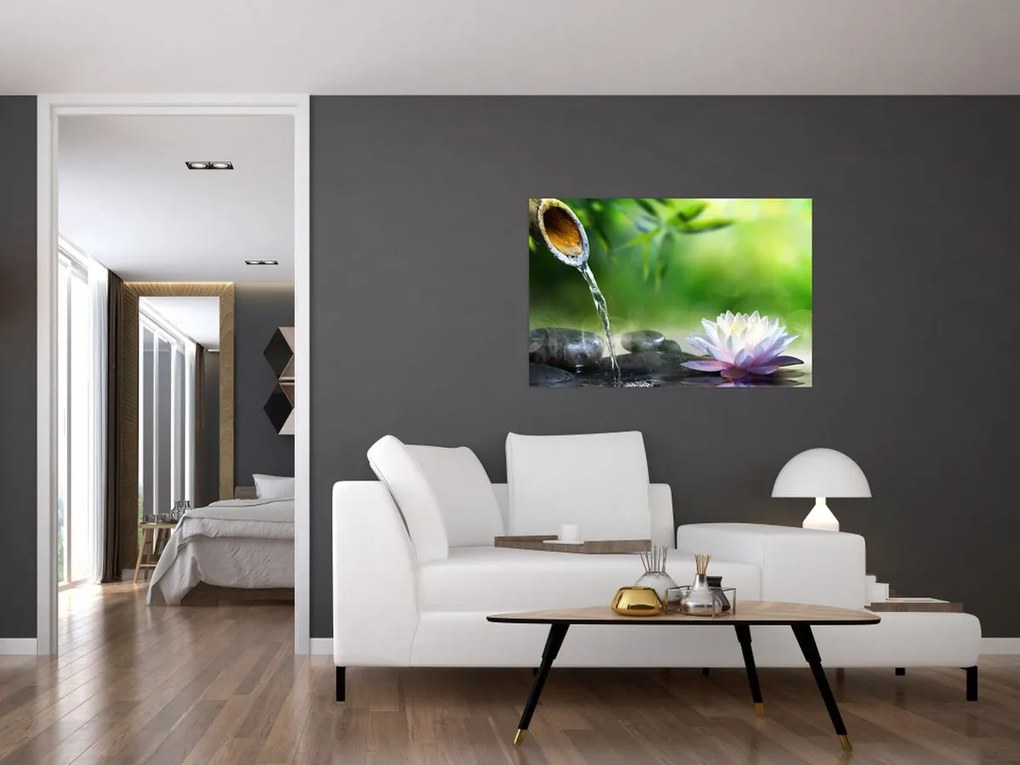 Tablou - Lotus (90x60 cm)