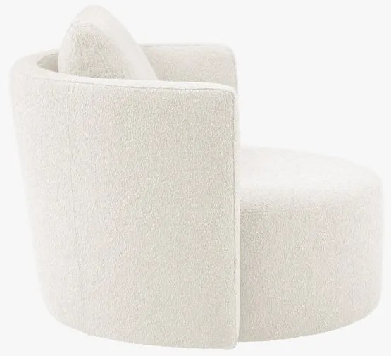 Fotoliu rotativ Bliss boucle L92 cm