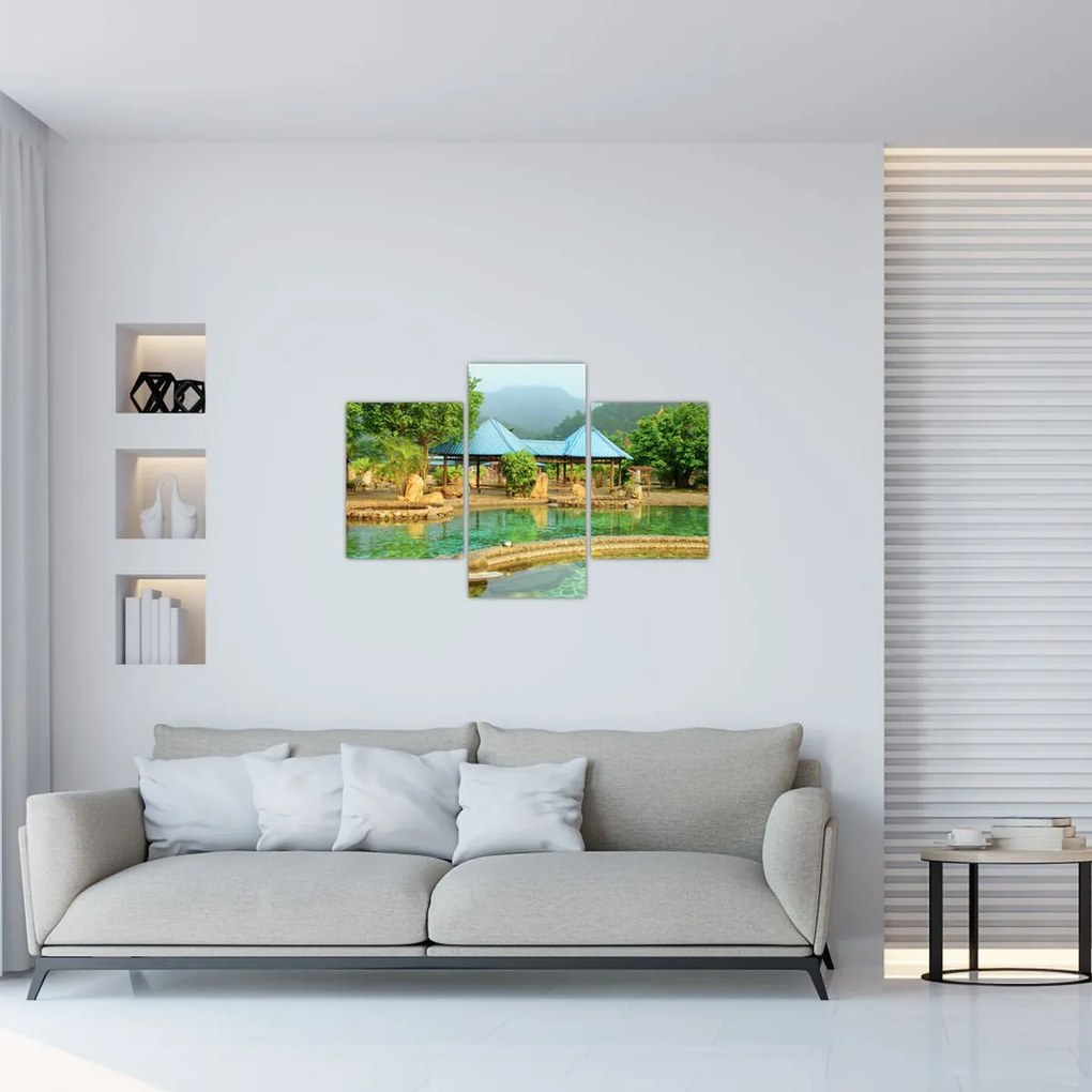 Shanghai hotel park (90x60 cm)