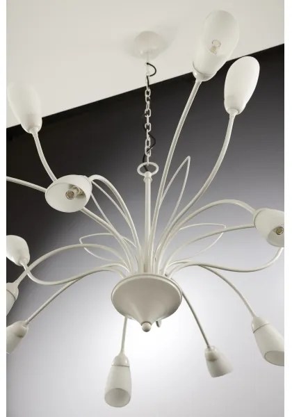 Jupiter 2062 - Candelabru pe lanț GLORIOSA 15xG9/14W/230V crem