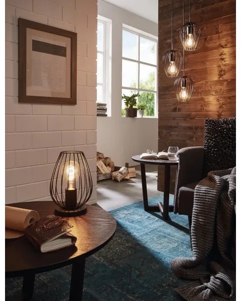 Lampă de masă Eglo 49481 NEWTOWN 1xE27/60W/230V