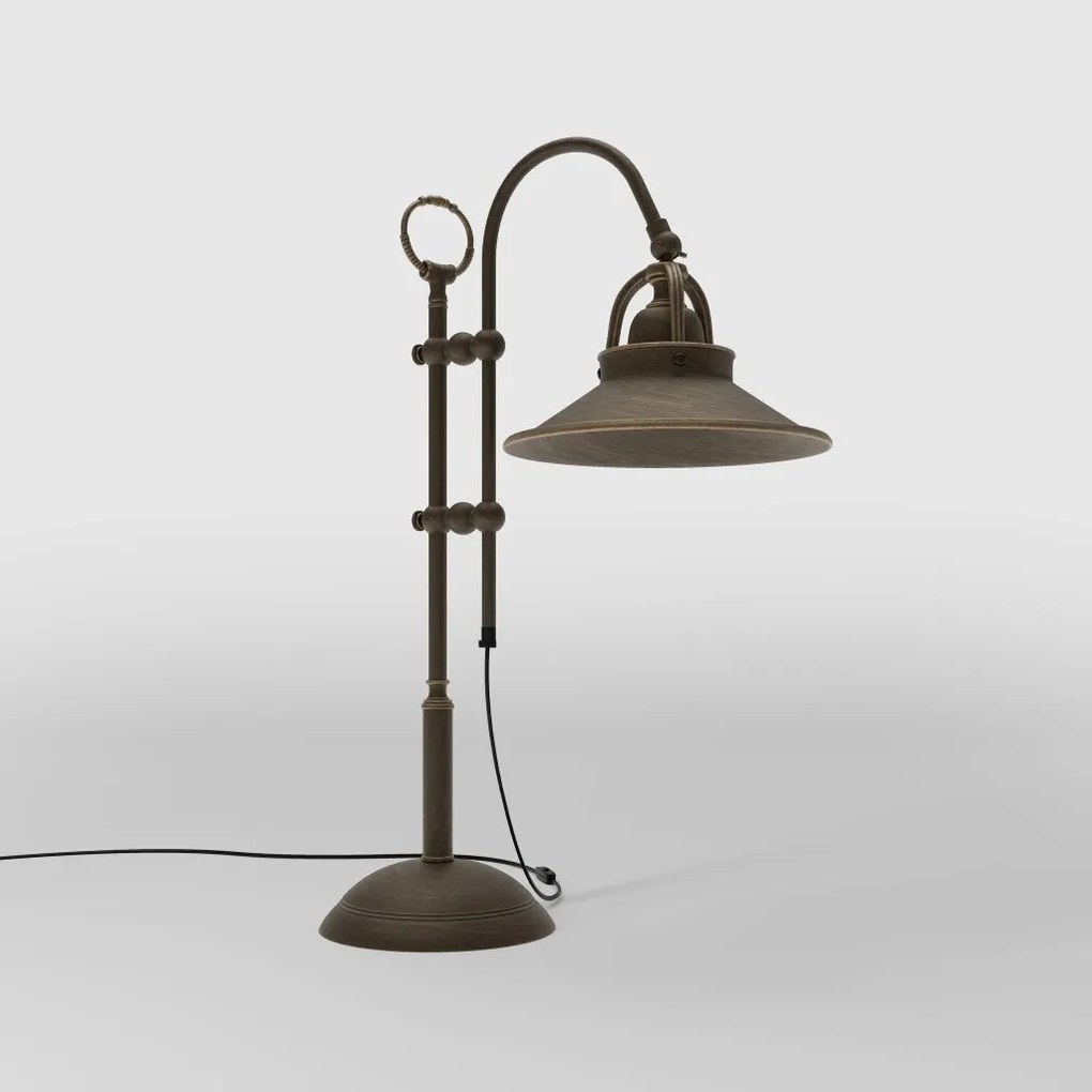 Lampa de masa stil industrial din alama personalizabila Alice