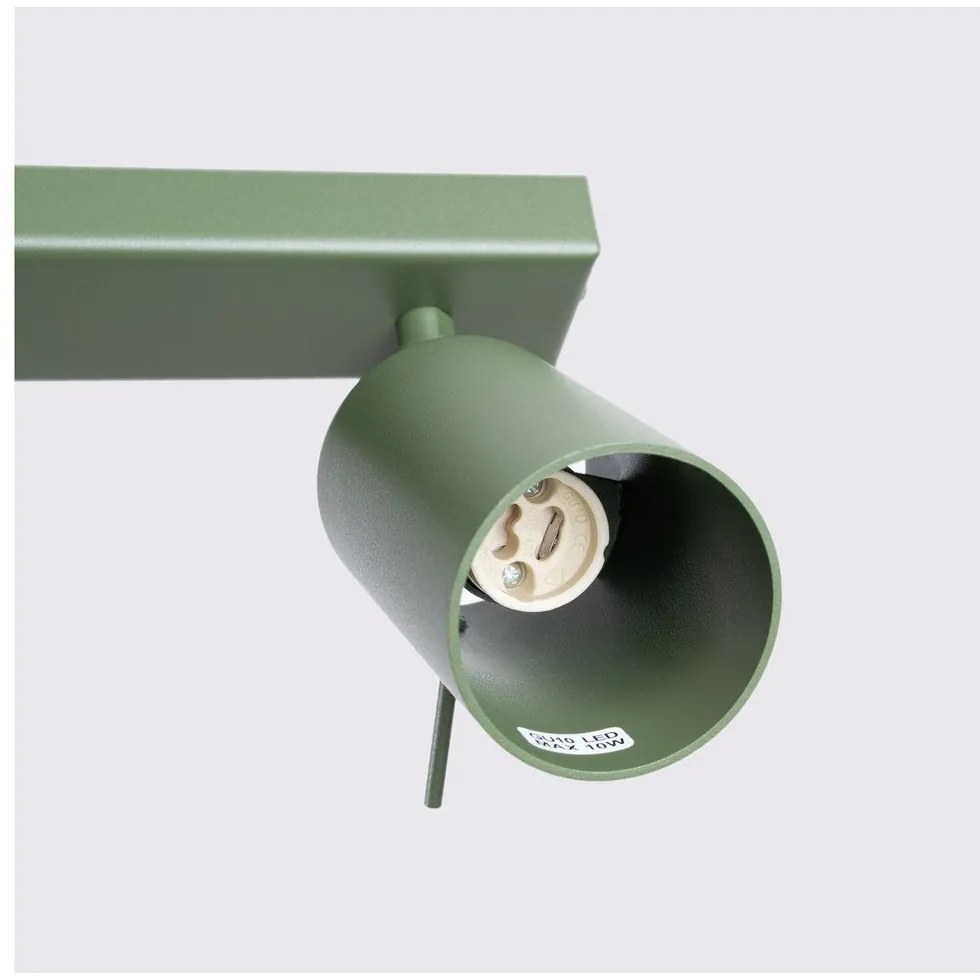 Spot verde 6x45 cm Etna – Sollux