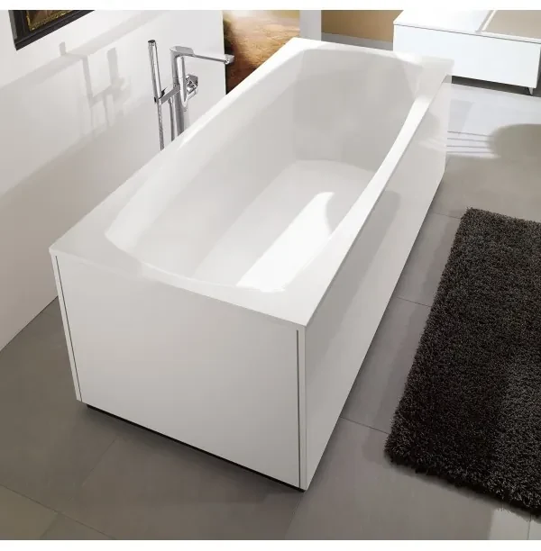 Cada dreptunghiulara, Villeroy&amp;Boch My Art, compozit Quaryl, 170x75cm, Alb Alpin, UBQ170MYA2V-01