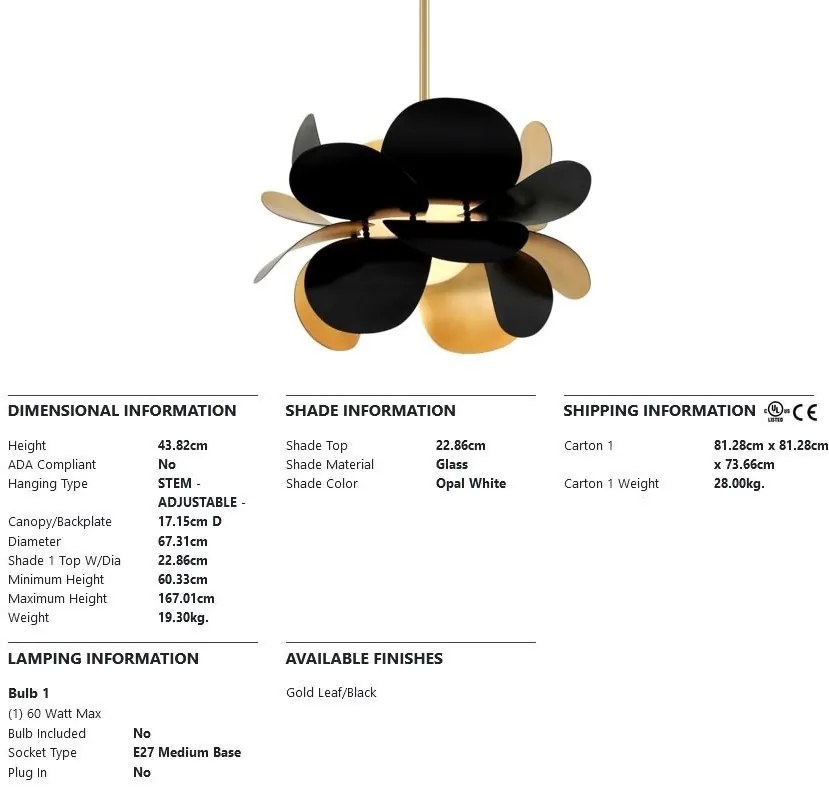 Lustra suspendata LUX design modern GINGER big