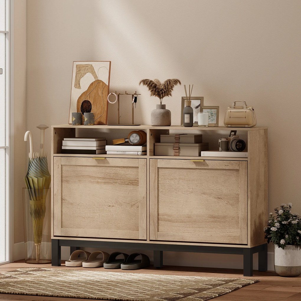 HOMCOM dulap pantofi compact | Aosom Romania