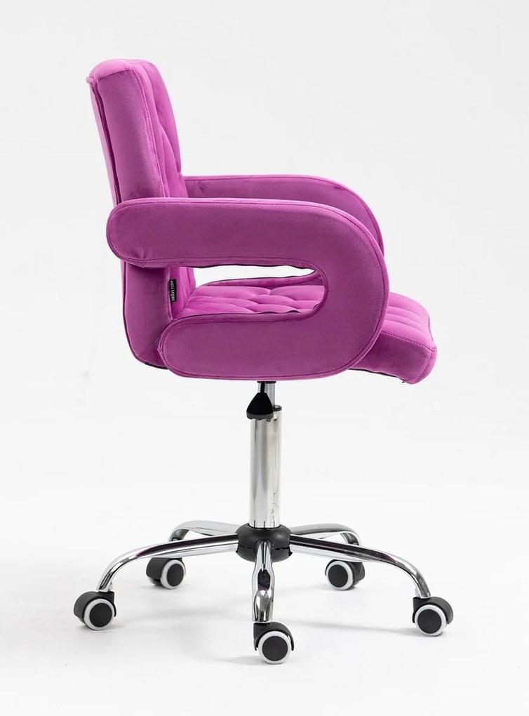 HR8404K Scaun Catifea Fucsia