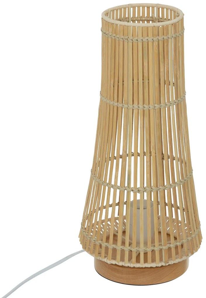 Lampă Mahe fără suport înălțime 38 cm bambus natural