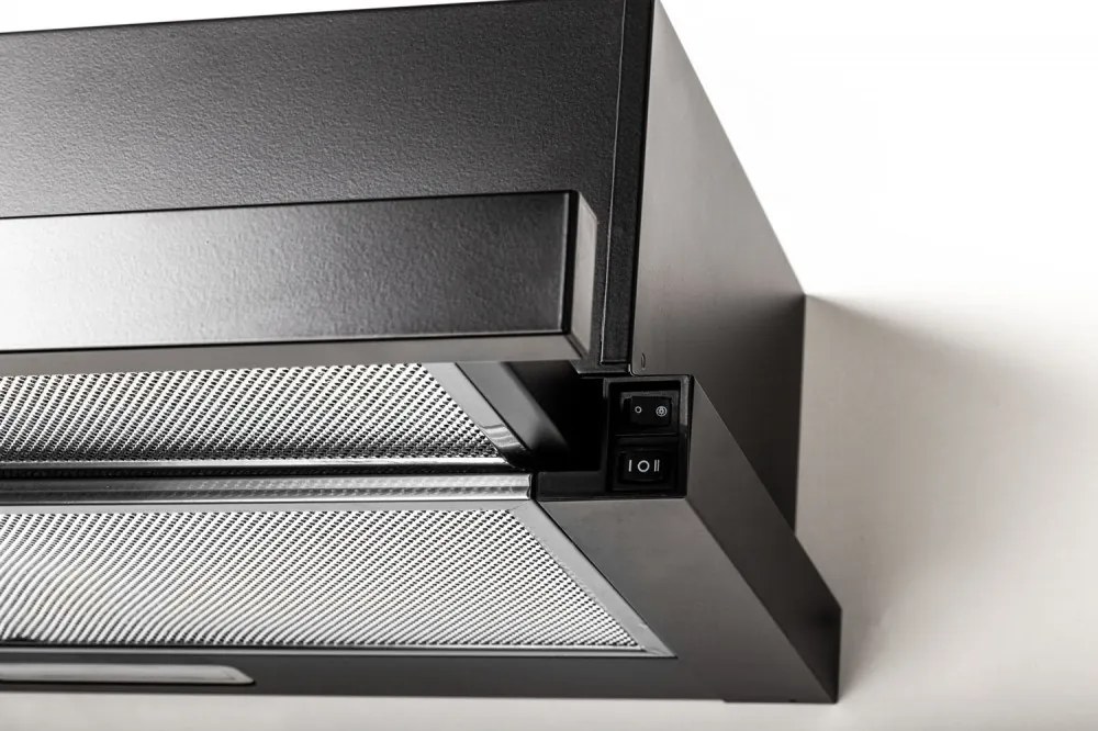Hotă de bucătărie Treviso Black, lățime 50 cm