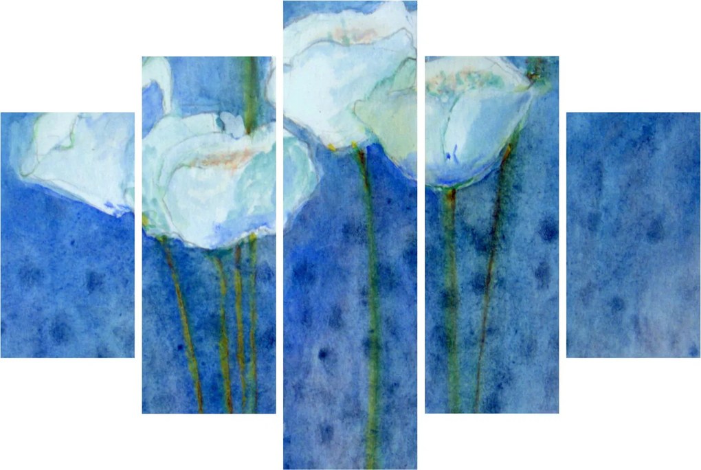 Tablou - Lalele albe (150x105 cm)