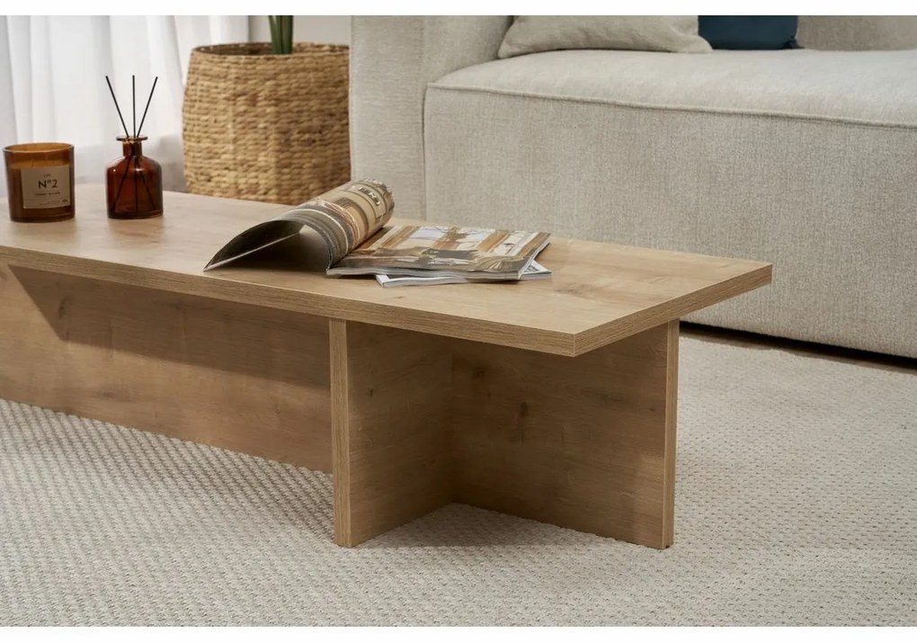 Măsuță de cafea Harbor Sapphire Oak