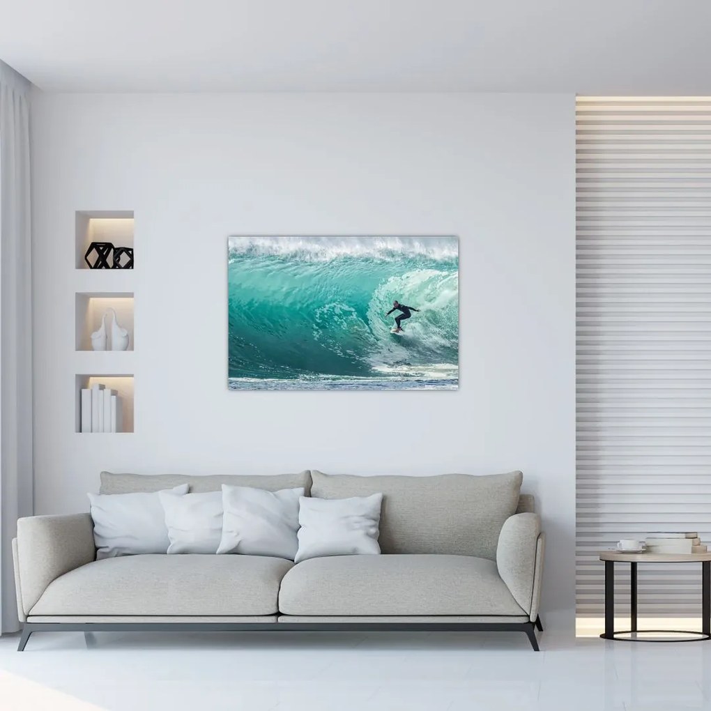Tablou cu surferi (90x60 cm)