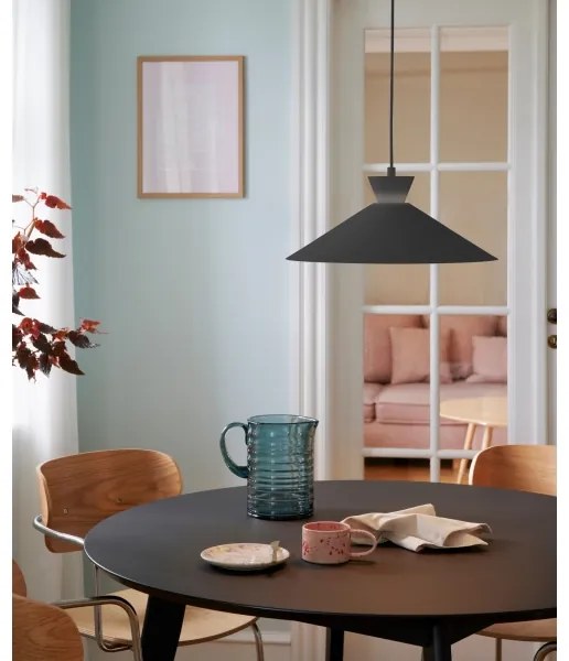 Lustră pe cablu Nordlux DIAL 1xE27/40W/230V d. 45 cm negru