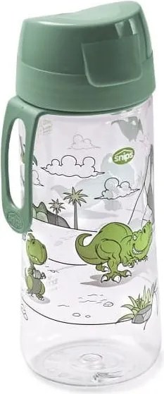 Sticlă pentru copii verde din tritan 500 ml Dinosaur – Snips