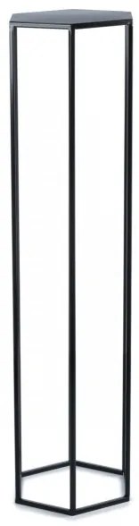 Suport pentru flori 100x24 cm, negru