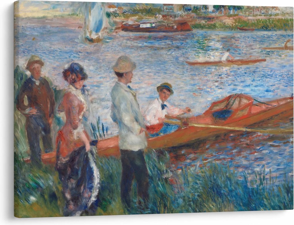 Tablou - Auguste Renoir, Oarsmen at Chatou, reproducere (70x50 cm)