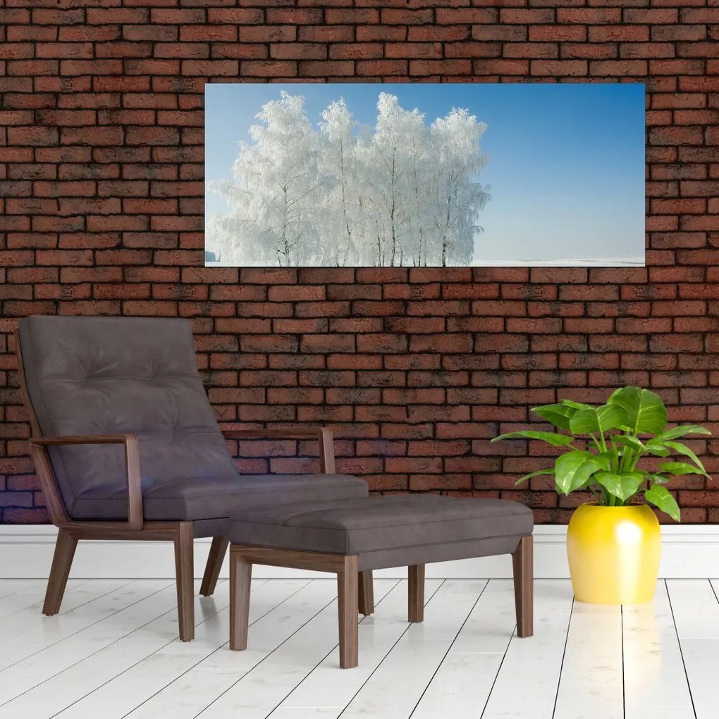 Tablou - Peisaj înzăpezit (120x50 cm)