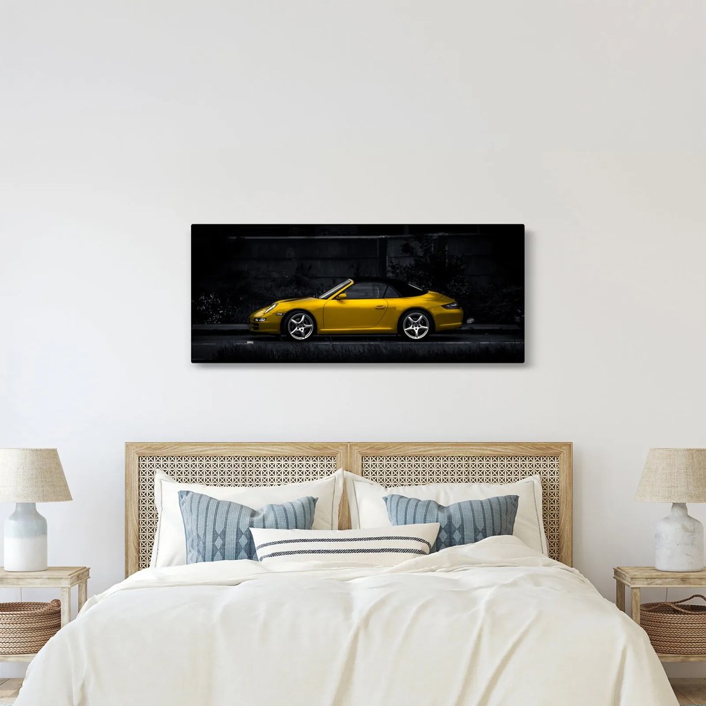 Tablou - Mașină sportivă (120x50 cm)