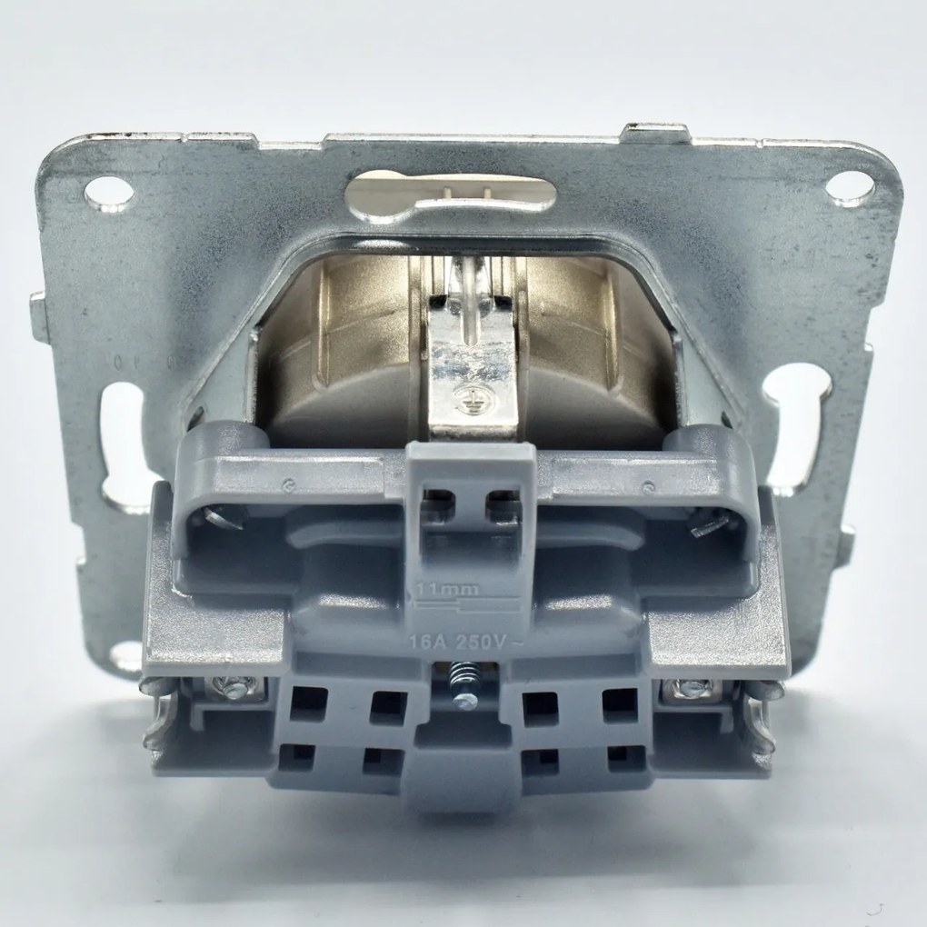 Priza simpla cu impamantare, 16A, IP20, Bronz, Panasonic Arkedia Slim \ Karre Plus