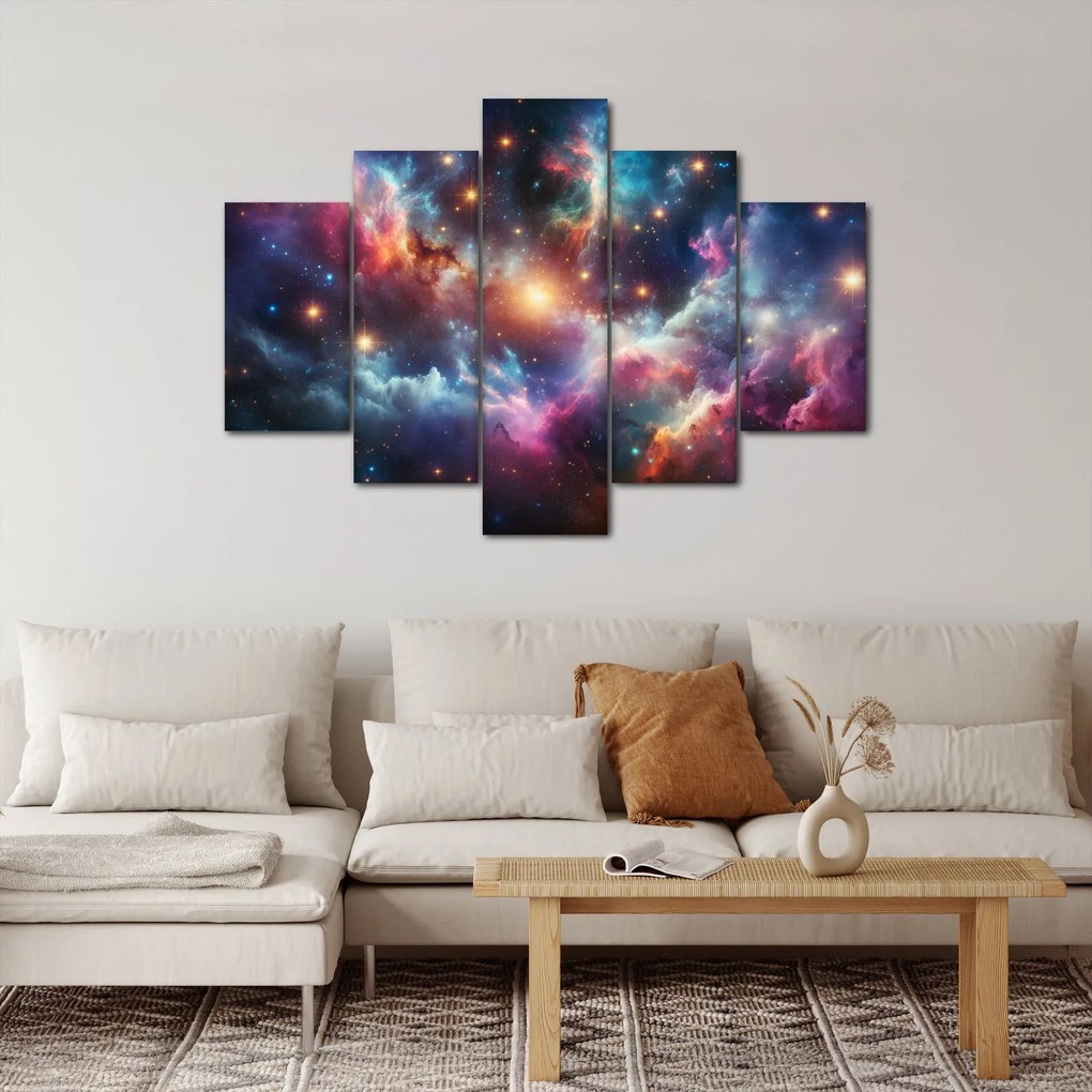 Tablou - Univers întunecat (150x105 cm)