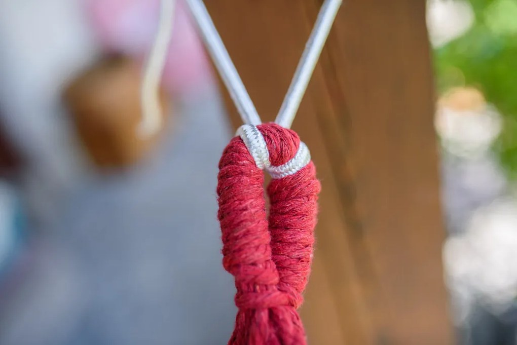 Hamac colorat cu perna HAMAK pentru 2 persoane 190x150 cm