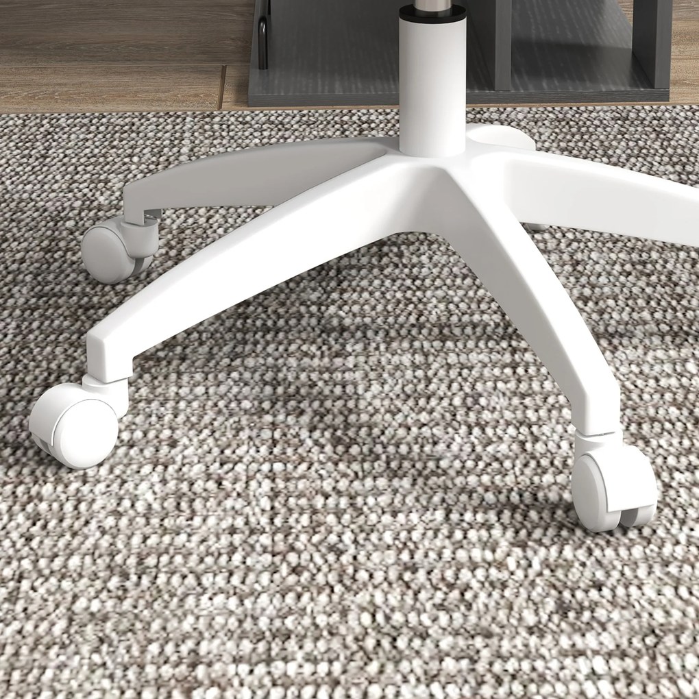 Vinsetto Scaun de birou Scaun de calculator rotativ, reglabil pe înălțime, 48 cm x 53 cm x 80-90 cm, Roz | Aosom Romania