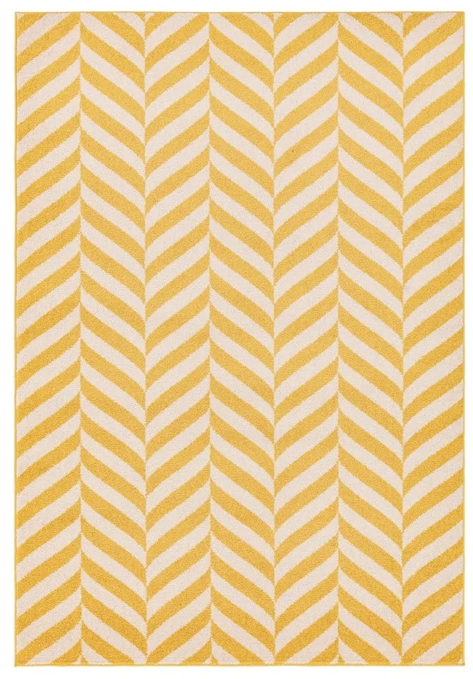 Covor galben 150x80 cm Muse - Asiatic Carpets