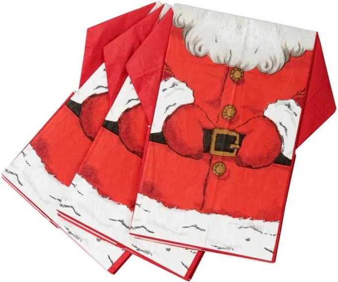 Set 16 șervețele de hârtie Talking Tables Sparlking Santa