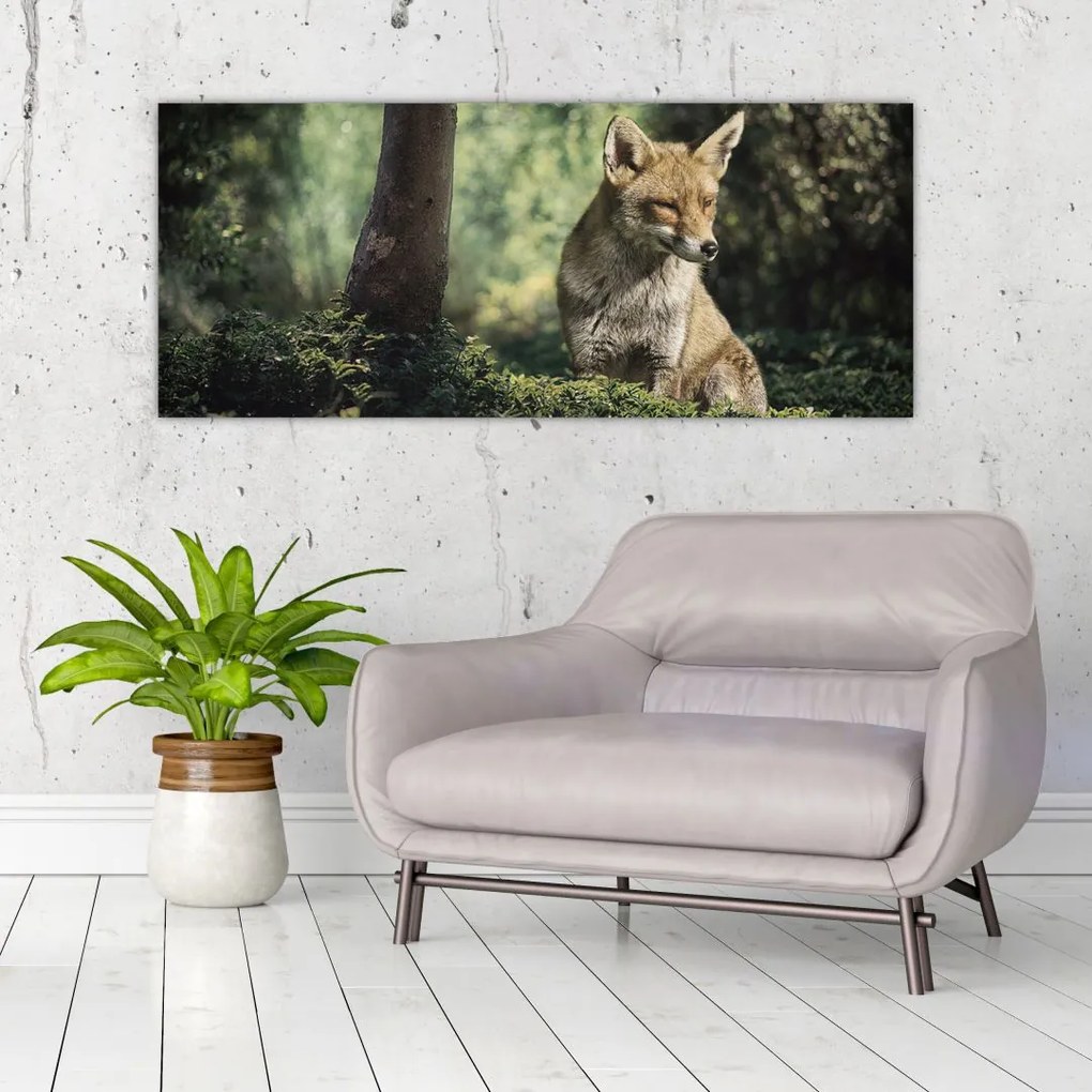 Tablou cu vulpe (120x50 cm)