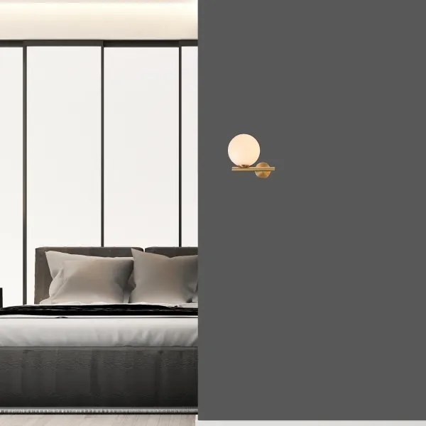 Aplică 1xE14/15W/230V auriu Zambelis 1996