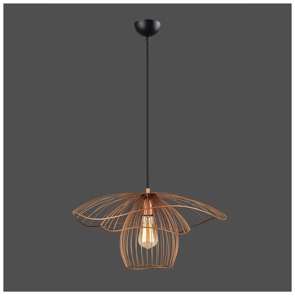 Lustră neagră/roz ø 50 cm Root – Squid Lighting