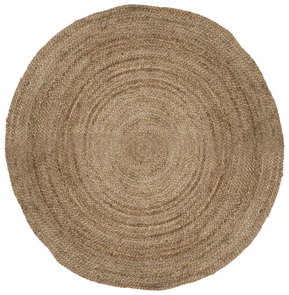Covor decorativ rotund, pânză, Ø 120 cm