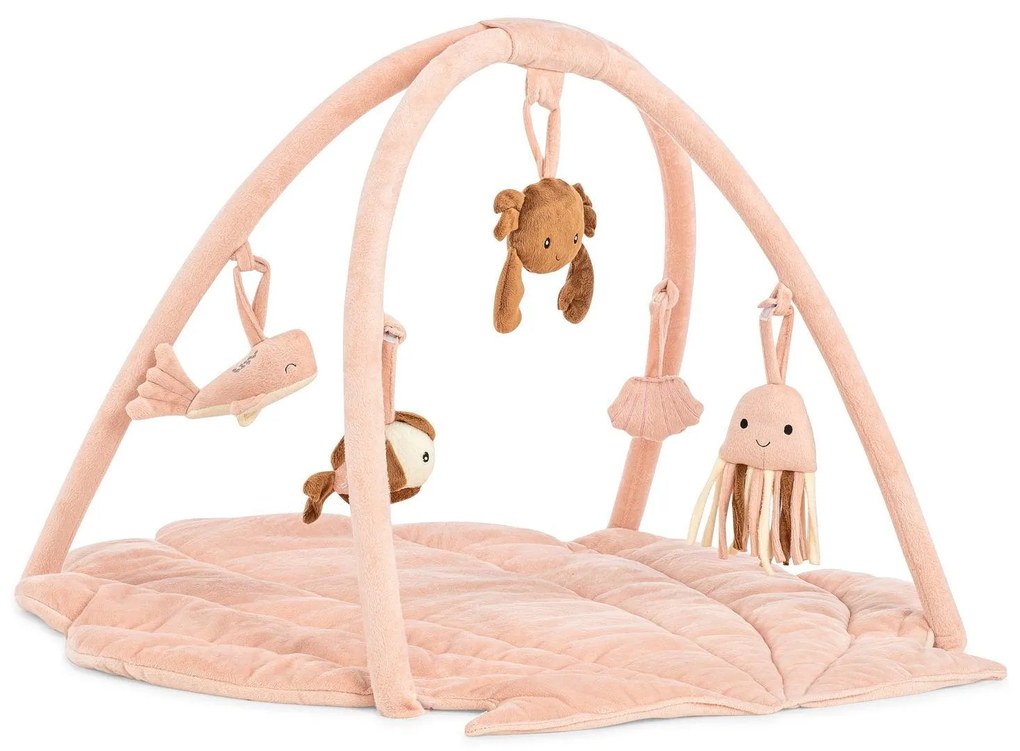 Centru de Activitati Multifunctional 3 in 1, Saltea Interactiva Pentru Copii si Bebelusi, 88x55x100 cm