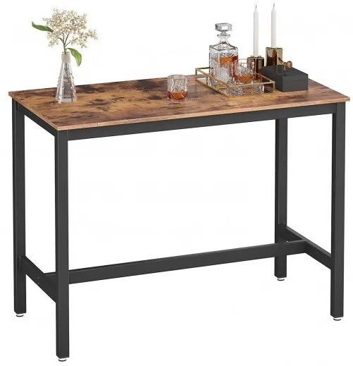 Masa Bar Vintage Maro Rustic, 120 x 60 x 90 cm