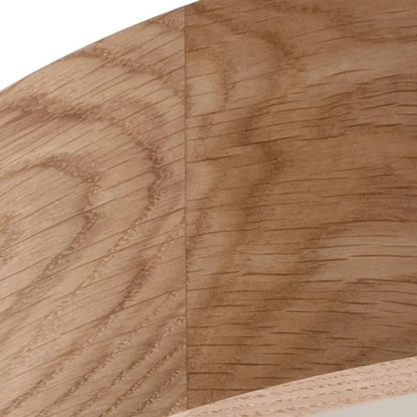 Brilagi - Plafonieră LED reglabilă MANAROLA, 24W/230V, finisaj stejar + telecomandă