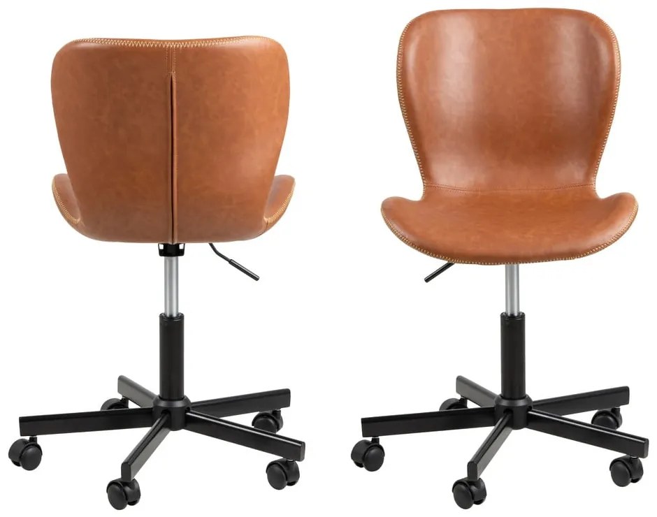 Scaun birou Actona Batilda, maro coniac