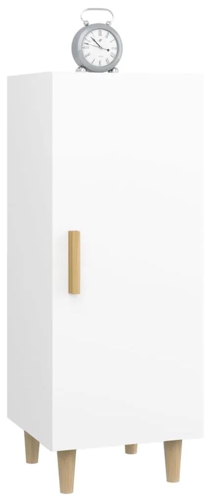 Servanta, alb, 34,5x34x90 cm, lemn compozit Alb, 1