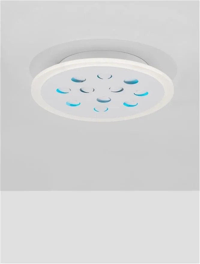 Plafoniera LED RGB si telecomanda ASTRAEUS 30cm