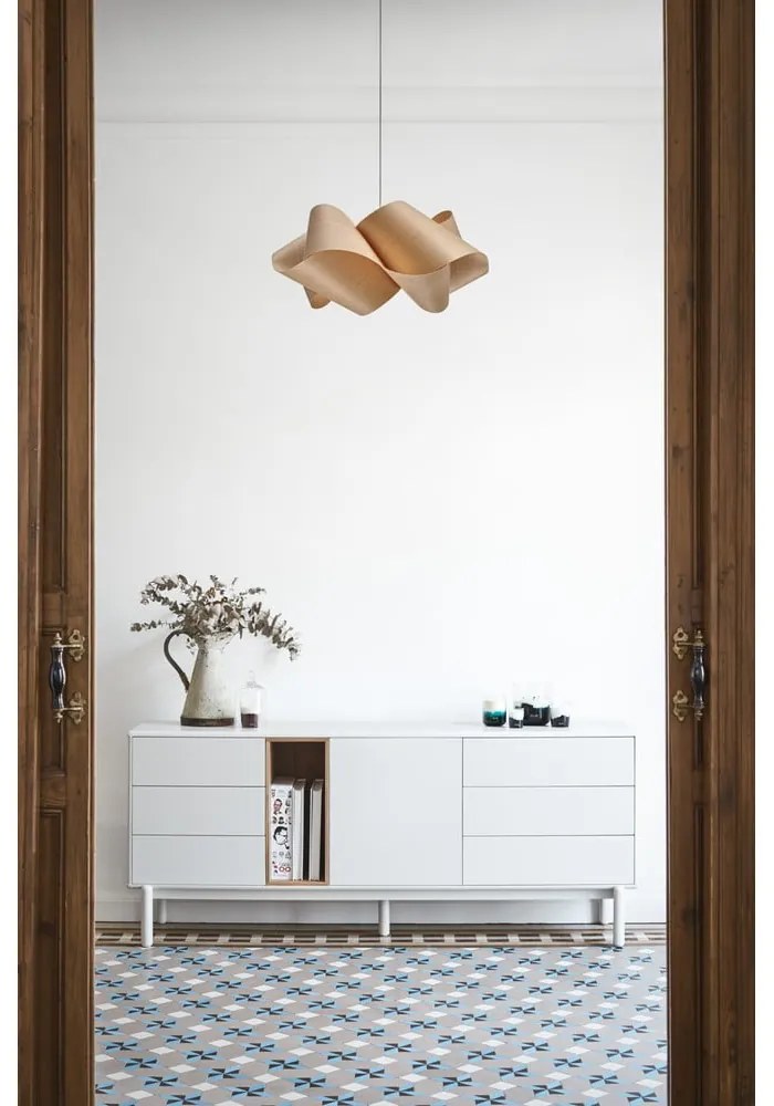 Comodă crem 180x76x40 cm Corvo – Teulat