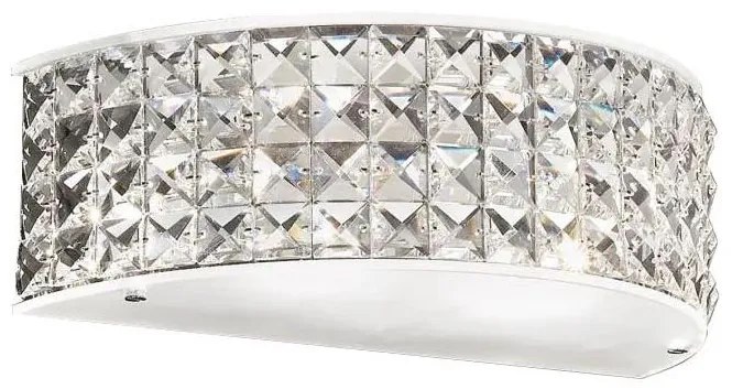 Aplică LED de cristal Ideal Lux ROMA 2xG9/3W/230V crom lucios
