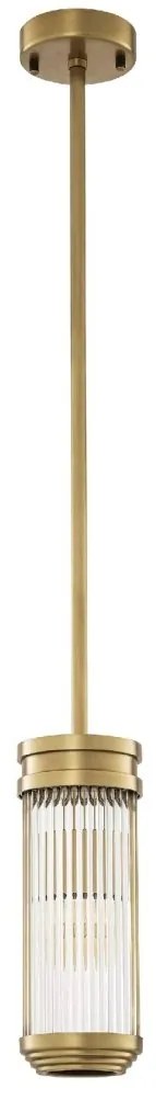 Lustra, Pendul design LUX Rousseau S, alama antic