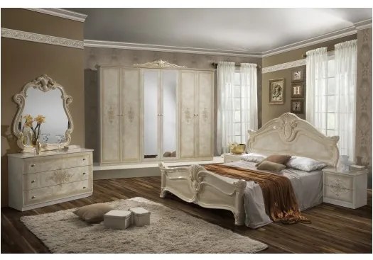 Dormitor Complet Furn 9 ( SOMIERA SI SALTEAUA GRATUITE ) PAT -180/200 CM