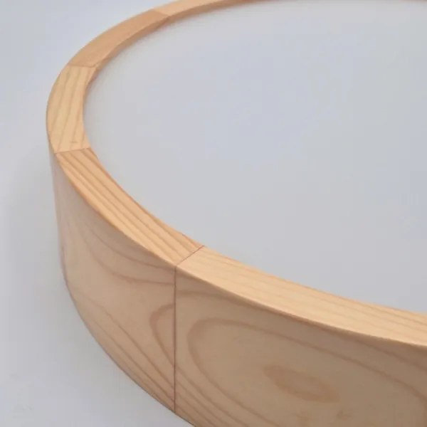 Plafonieră NATURAL, 2x E27/60W/230V, Ø 37,5 cm, din pin