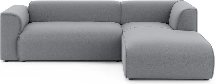 Colțar gri deschis (cu colț pe partea dreaptă/cu șezlong) Merid – Ropez