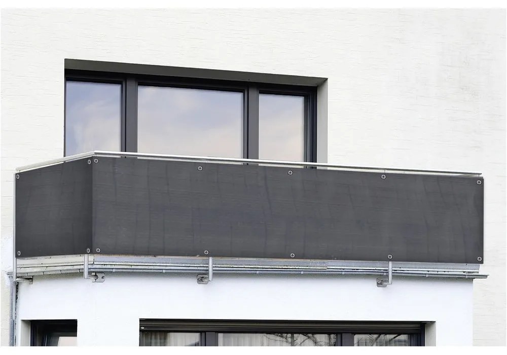 Paravan pentru balcon gri 500x85 cm - Maximex