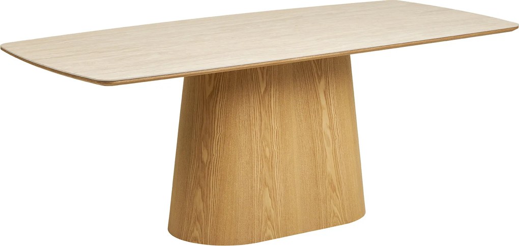 Masă de dining Noli, aspect travertin, 200 cm - House Nordic