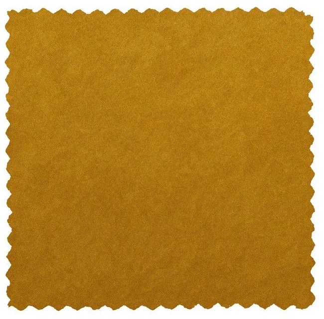 Puf WOOOD Sara High, galben muștar