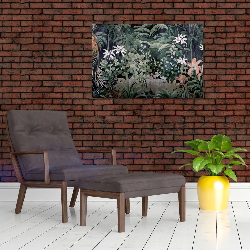 Tablou - Model de junglă pictat (90x60 cm)