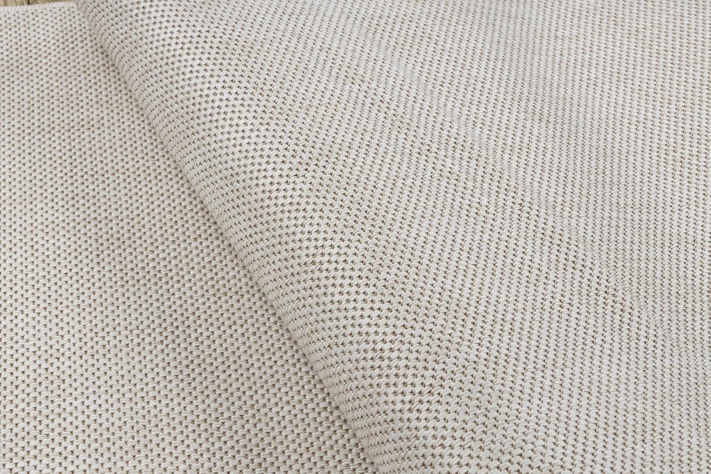 Covor SISAL SION A5165A Melanj țesute plate ecru / cremă