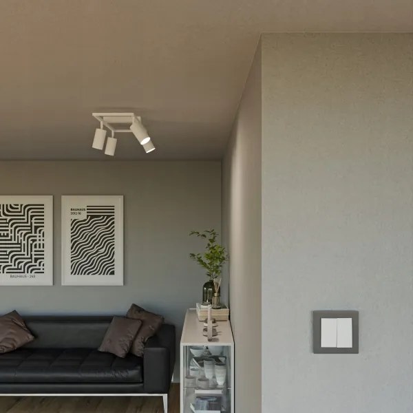 Spot 4xGU10/30W/230V alb